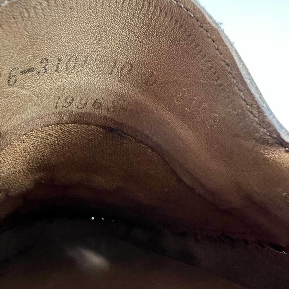 Giorgio Brutini Brown Leather Tassel Slip On Loafers Mens Size 10 D - Picture 9 of 13